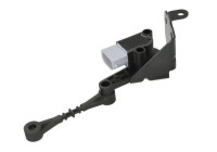 sensor, headlight leveling adjustment element