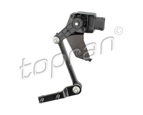 sensor, headlight leveling adjustment element