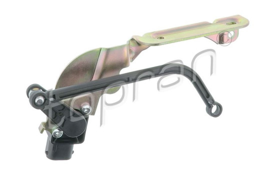 sensor, headlight leveling adjustment element