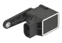 Sensor, light beam control