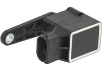 Sensor, light beam control