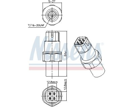 Pressure switch, air conditioning **FIRST FIT**, Image 6