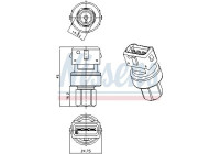 Pressure switch, air conditioning