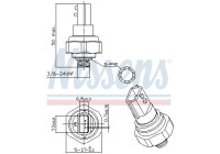 Pressure switch, air conditioning