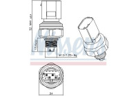 Pressure switch, air conditioning