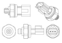 Pressure switch, air conditioning