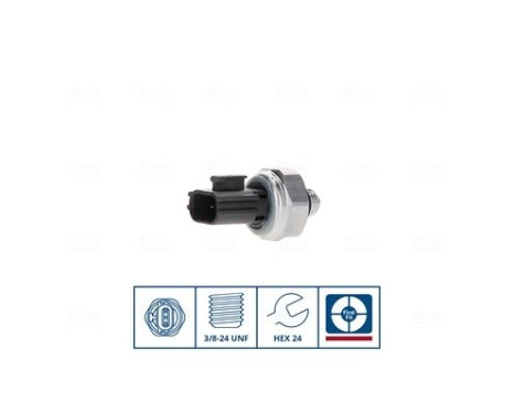 Pressure switch, air conditioning