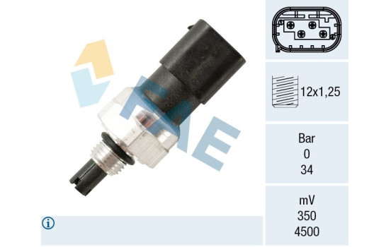 Pressure switch, air conditioning