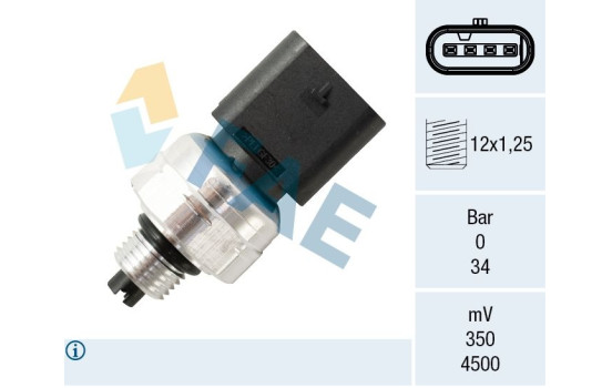 Pressure switch, air conditioning