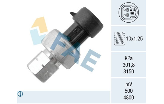 Pressure switch, air conditioning