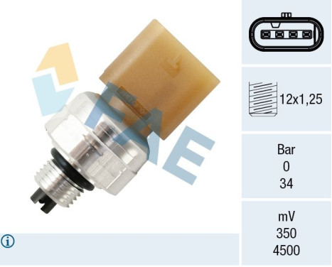 Pressure switch, air conditioning
