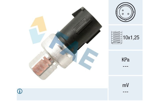 Pressure switch, air conditioning