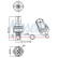 Pressure switch, air conditioning