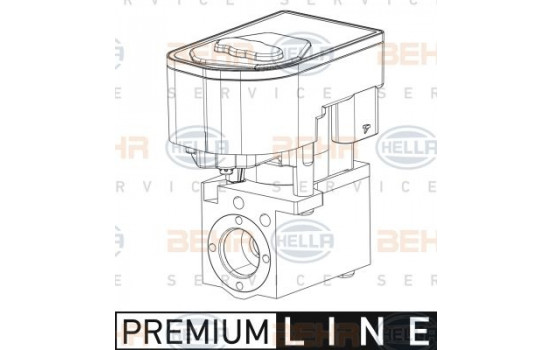 Solenoid Valve, air conditioning BEHR HELLA SERVICE *** PREMIUM LINE ***