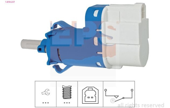 Brake Light Switch Made in Italy - OE Equivalent 1810237 EPS Facet