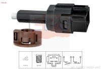 Brake Light Switch Made in Italy - OE Equivalent 1810261 EPS Facet