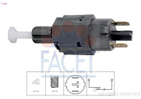 Brake Light Switch Made in Italy - OE Equivalent 7.1098 Facet