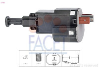 Brake Light Switch Made in Italy - OE Equivalent 7.1155 Facet