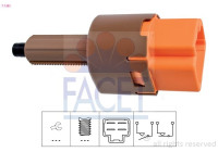 Brake Light Switch Made in Italy - OE Equivalent 7.1282 Facet