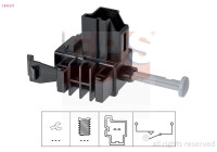 Switch, clutch control (cruise control) Made in Italy - OE Equivalent 1810271 EPS Facet