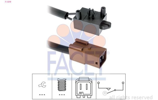 Switch, clutch control (cruise control) Made in Italy - OE Equivalent