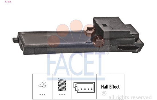 Switch, clutch control (cruise control) Made in Italy - OE Equivalent