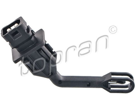 Temperature switch, air conditioning fan