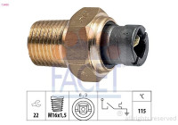 Temperature Switch, coolant warning lamp Made in Italy - OE Equivalent 7.4000 Facet