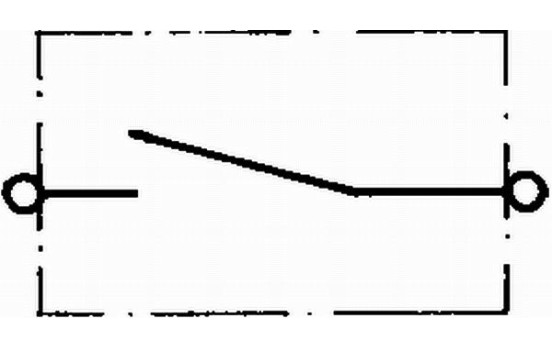 Temperature Switch, radiator fan 6ZT 007 801-051 Hella