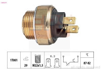 Temperature Switch, radiator fan Made in Italy - OE Equivalent 1.850.017 EPS Facet