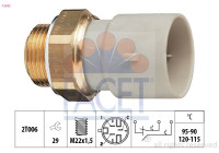 Temperature Switch, radiator fan Made in Italy - OE Equivalent 7.5655 Facet