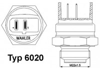 Temperature Switch, radiator fan
