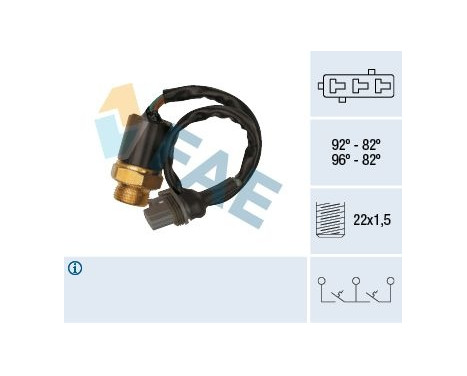 Temperature Switch, radiator fan