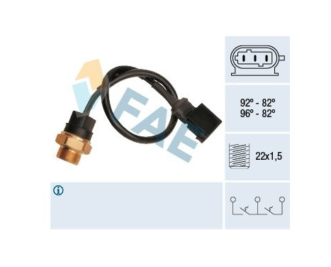 Temperature Switch, radiator fan