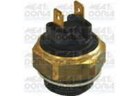 Temperature switch, radiator fan