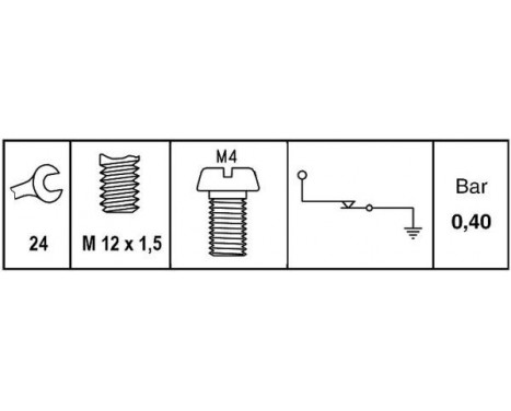 Oil Pressure Switch, Image 2