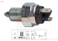 Switch, reverse light Made in Italy - OE Equivalent 1.860.001 EPS Facet