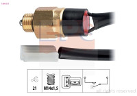 Switch, reverse light Made in Italy - OE Equivalent 1.860.121 EPS Facet