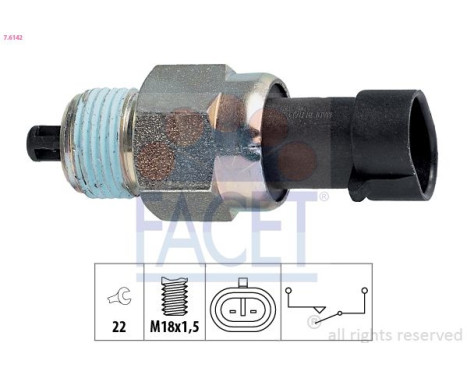 Switch, reverse light Made in Italy - OE Equivalent