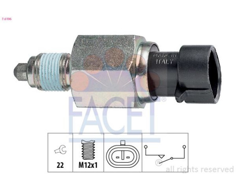 Switch, reverse light Made in Italy - OE Equivalent