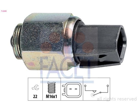 Switch, reverse light Made in Italy - OE Equivalent