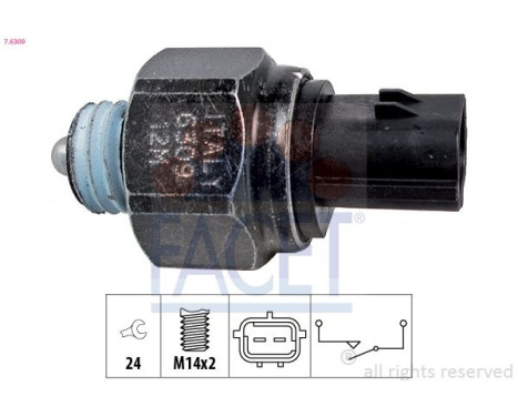 Switch, reverse light Made in Italy - OE Equivalent