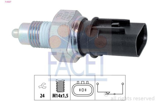 Switch, reverse light Made in Italy - OE Equivalent, Image 2