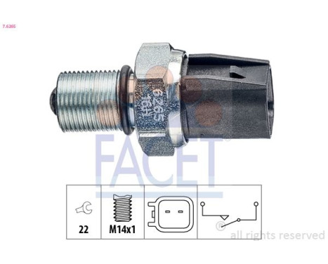 Switch, reverse light Made in Italy - OE Equivalent