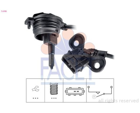 Switch, reverse light Made in Italy - OE Equivalent