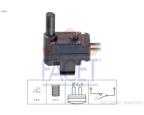 Switch, reverse light Made in Italy - OE Equivalent