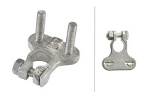 Battery/battery terminal clamp