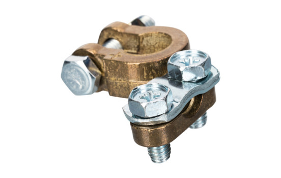 Battery terminal clamp + for Japanese cars 10-35mm2 in blister