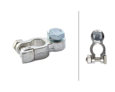 Battery/battery terminal clamp