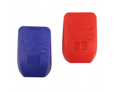 Battery terminals set (+) and (-) with quick release in blister, Image 3